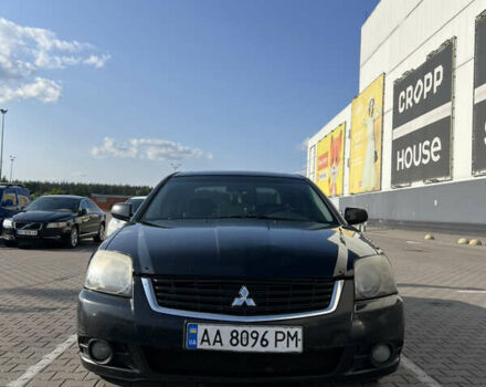 Черный Мицубиси Галант, объемом двигателя 2.4 л и пробегом 462 тыс. км за 5000 $, фото 1 на Automoto.ua