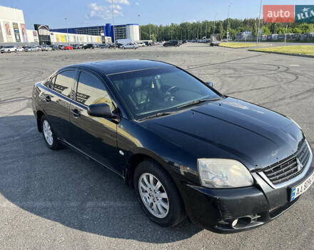 Черный Мицубиси Галант, объемом двигателя 2.4 л и пробегом 462 тыс. км за 5000 $, фото 3 на Automoto.ua