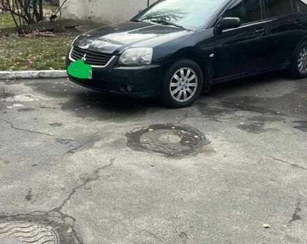 Черный Мицубиси Галант, объемом двигателя 2.4 л и пробегом 450 тыс. км за 4500 $, фото 2 на Automoto.ua