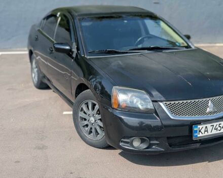 Черный Мицубиси Галант, объемом двигателя 2.4 л и пробегом 345 тыс. км за 3999 $, фото 5 на Automoto.ua