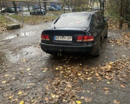 Черный Мицубиси Галант, объемом двигателя 2 л и пробегом 349 тыс. км за 1500 $, фото 1 на Automoto.ua