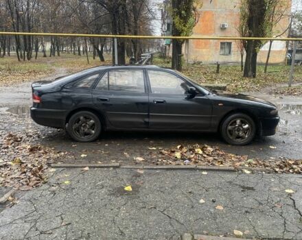 Черный Мицубиси Галант, объемом двигателя 2 л и пробегом 349 тыс. км за 1500 $, фото 3 на Automoto.ua