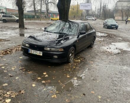 Черный Мицубиси Галант, объемом двигателя 2 л и пробегом 349 тыс. км за 1500 $, фото 4 на Automoto.ua