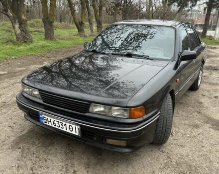 Чорний Міцубісі Галант, об'ємом двигуна 1.8 л та пробігом 354 тис. км за 1400 $, фото 1 на Automoto.ua