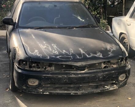 Чорний Міцубісі Галант, об'ємом двигуна 2 л та пробігом 84 тис. км за 1200 $, фото 1 на Automoto.ua