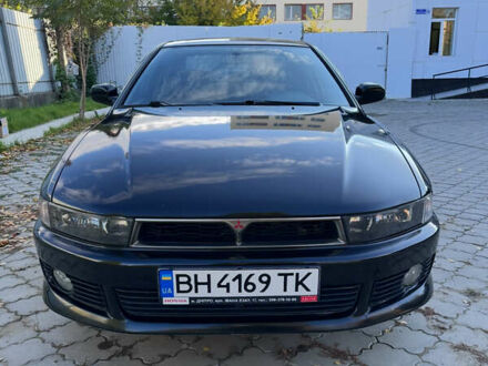 Черный Мицубиси Галант, объемом двигателя 2 л и пробегом 330 тыс. км за 5000 $, фото 1 на Automoto.ua