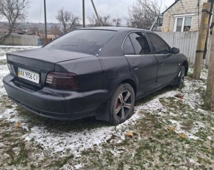 Черный Мицубиси Галант, объемом двигателя 2.4 л и пробегом 1 тыс. км за 1500 $, фото 1 на Automoto.ua