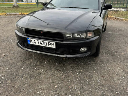 Чорний Міцубісі Галант, об'ємом двигуна 2 л та пробігом 164 тис. км за 5000 $, фото 1 на Automoto.ua