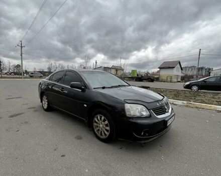 Черный Мицубиси Галант, объемом двигателя 2.38 л и пробегом 388 тыс. км за 5000 $, фото 1 на Automoto.ua