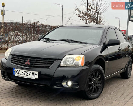 Черный Мицубиси Галант, объемом двигателя 2.4 л и пробегом 312 тыс. км за 5300 $, фото 1 на Automoto.ua