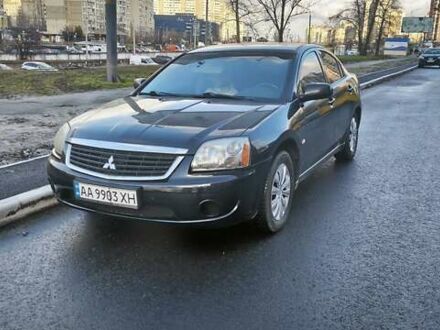Черный Мицубиси Галант, объемом двигателя 2.4 л и пробегом 255 тыс. км за 4999 $, фото 1 на Automoto.ua