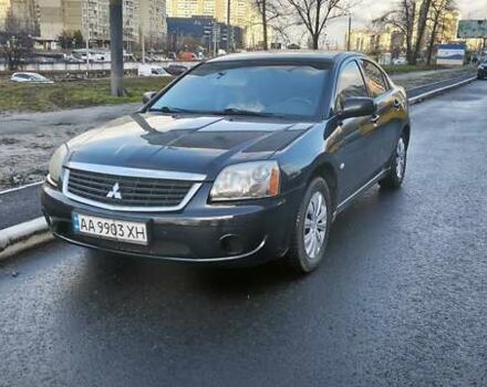 Черный Мицубиси Галант, объемом двигателя 2.4 л и пробегом 255 тыс. км за 4999 $, фото 1 на Automoto.ua