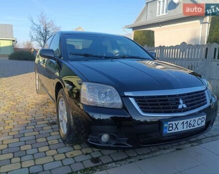 Черный Мицубиси Галант, объемом двигателя 2.38 л и пробегом 277 тыс. км за 3990 $, фото 1 на Automoto.ua
