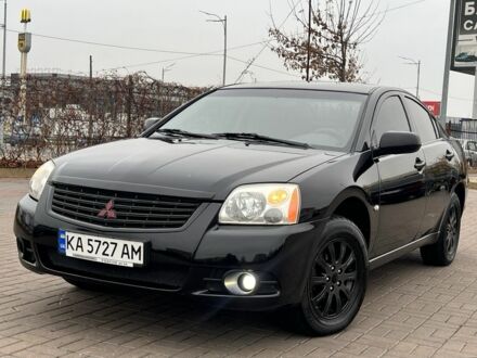 Черный Мицубиси Галант, объемом двигателя 2.4 л и пробегом 312 тыс. км за 5300 $, фото 1 на Automoto.ua