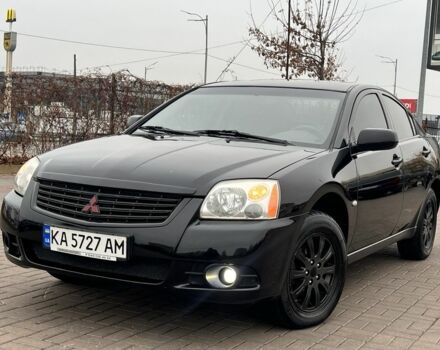 Черный Мицубиси Галант, объемом двигателя 2.4 л и пробегом 312 тыс. км за 5300 $, фото 1 на Automoto.ua