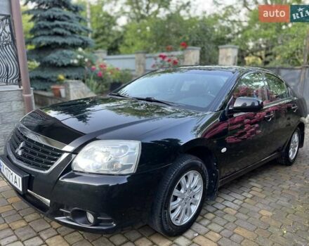 Черный Мицубиси Галант, объемом двигателя 2.38 л и пробегом 100 тыс. км за 6900 $, фото 1 на Automoto.ua