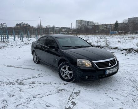 Черный Мицубиси Галант, объемом двигателя 2.4 л и пробегом 270 тыс. км за 5090 $, фото 1 на Automoto.ua