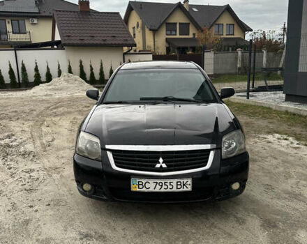 Черный Мицубиси Галант, объемом двигателя 2.38 л и пробегом 560 тыс. км за 3300 $, фото 1 на Automoto.ua