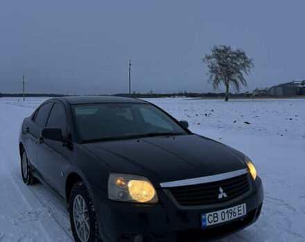 Черный Мицубиси Галант, объемом двигателя 2.38 л и пробегом 239 тыс. км за 6100 $, фото 1 на Automoto.ua