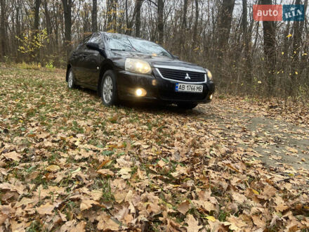 Черный Мицубиси Галант, объемом двигателя 2.38 л и пробегом 189 тыс. км за 5350 $, фото 1 на Automoto.ua