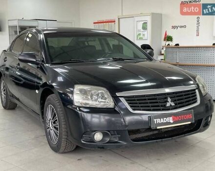 Черный Мицубиси Галант, объемом двигателя 2.38 л и пробегом 211 тыс. км за 5990 $, фото 1 на Automoto.ua