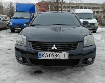 Черный Мицубиси Галант, объемом двигателя 2.4 л и пробегом 161 тыс. км за 4600 $, фото 1 на Automoto.ua