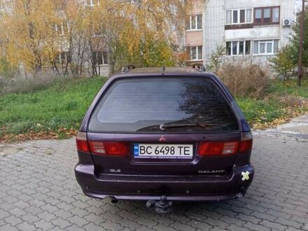 Фиолетовый Мицубиси Галант, объемом двигателя 2.4 л и пробегом 330 тыс. км за 1650 $, фото 1 на Automoto.ua