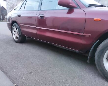 Красный Мицубиси Галант, объемом двигателя 2 л и пробегом 284 тыс. км за 1200 $, фото 3 на Automoto.ua