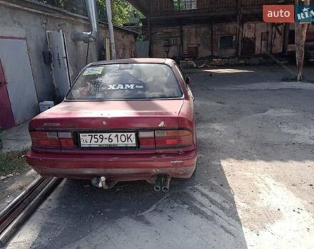 Красный Мицубиси Галант, объемом двигателя 2 л и пробегом 400 тыс. км за 1298 $, фото 2 на Automoto.ua