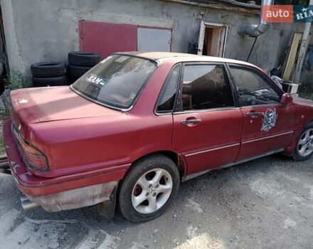 Красный Мицубиси Галант, объемом двигателя 2 л и пробегом 400 тыс. км за 1298 $, фото 1 на Automoto.ua