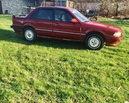 Красный Мицубиси Галант, объемом двигателя 2 л и пробегом 300 тыс. км за 1300 $, фото 1 на Automoto.ua