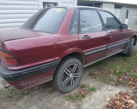 Червоний Міцубісі Галант, об'ємом двигуна 2 л та пробігом 327 тис. км за 1000 $, фото 2 на Automoto.ua