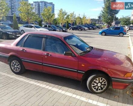 Красный Мицубиси Галант, объемом двигателя 1.8 л и пробегом 344 тыс. км за 1500 $, фото 6 на Automoto.ua