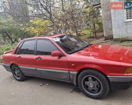 Красный Мицубиси Галант, объемом двигателя 2 л и пробегом 199 тыс. км за 2500 $, фото 1 на Automoto.ua