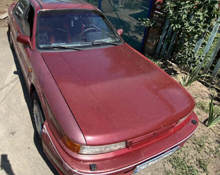 Красный Мицубиси Галант, объемом двигателя 2 л и пробегом 341 тыс. км за 1500 $, фото 1 на Automoto.ua