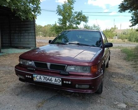 Червоний Міцубісі Галант, об'ємом двигуна 1.8 л та пробігом 220 тис. км за 1650 $, фото 8 на Automoto.ua