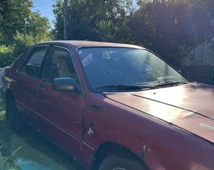 Красный Мицубиси Галант, объемом двигателя 1.6 л и пробегом 370 тыс. км за 500 $, фото 3 на Automoto.ua