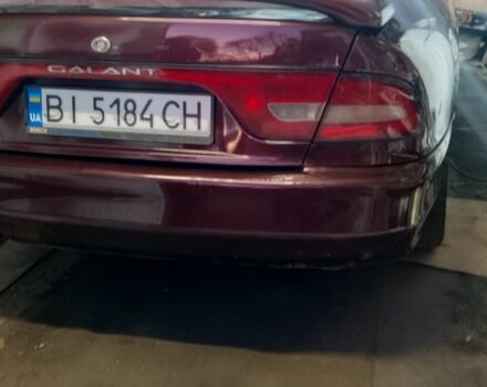 Червоний Міцубісі Галант, об'ємом двигуна 2 л та пробігом 275 тис. км за 2200 $, фото 2 на Automoto.ua