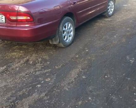 Красный Мицубиси Галант, объемом двигателя 2 л и пробегом 270 тыс. км за 2700 $, фото 3 на Automoto.ua