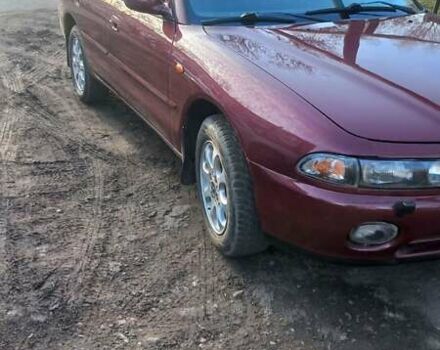 Красный Мицубиси Галант, объемом двигателя 2 л и пробегом 270 тыс. км за 2700 $, фото 2 на Automoto.ua