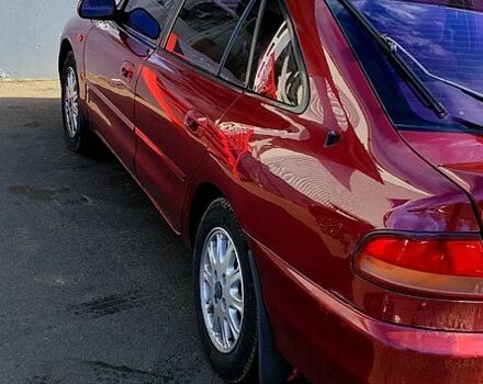 Красный Мицубиси Галант, объемом двигателя 2 л и пробегом 297 тыс. км за 2900 $, фото 3 на Automoto.ua