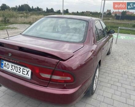 Красный Мицубиси Галант, объемом двигателя 2 л и пробегом 250 тыс. км за 2100 $, фото 6 на Automoto.ua