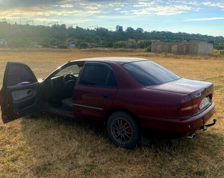 Червоний Міцубісі Галант, об'ємом двигуна 1.8 л та пробігом 250 тис. км за 2500 $, фото 4 на Automoto.ua