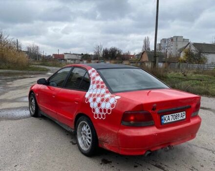 Красный Мицубиси Галант, объемом двигателя 2.5 л и пробегом 300 тыс. км за 1850 $, фото 3 на Automoto.ua
