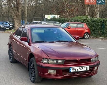 Красный Мицубиси Галант, объемом двигателя 2.5 л и пробегом 350 тыс. км за 2850 $, фото 1 на Automoto.ua