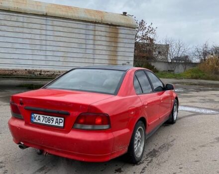 Красный Мицубиси Галант, объемом двигателя 2.5 л и пробегом 300 тыс. км за 1850 $, фото 4 на Automoto.ua