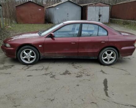 Червоний Міцубісі Галант, об'ємом двигуна 2 л та пробігом 257 тис. км за 3700 $, фото 1 на Automoto.ua