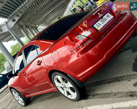 Красный Мицубиси Галант, объемом двигателя 2.4 л и пробегом 100 тыс. км за 7700 $, фото 1 на Automoto.ua