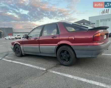 Червоний Міцубісі Галант, об'ємом двигуна 2 л та пробігом 493 тис. км за 1700 $, фото 3 на Automoto.ua