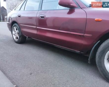 Красный Мицубиси Галант, объемом двигателя 2 л и пробегом 284 тыс. км за 1200 $, фото 3 на Automoto.ua